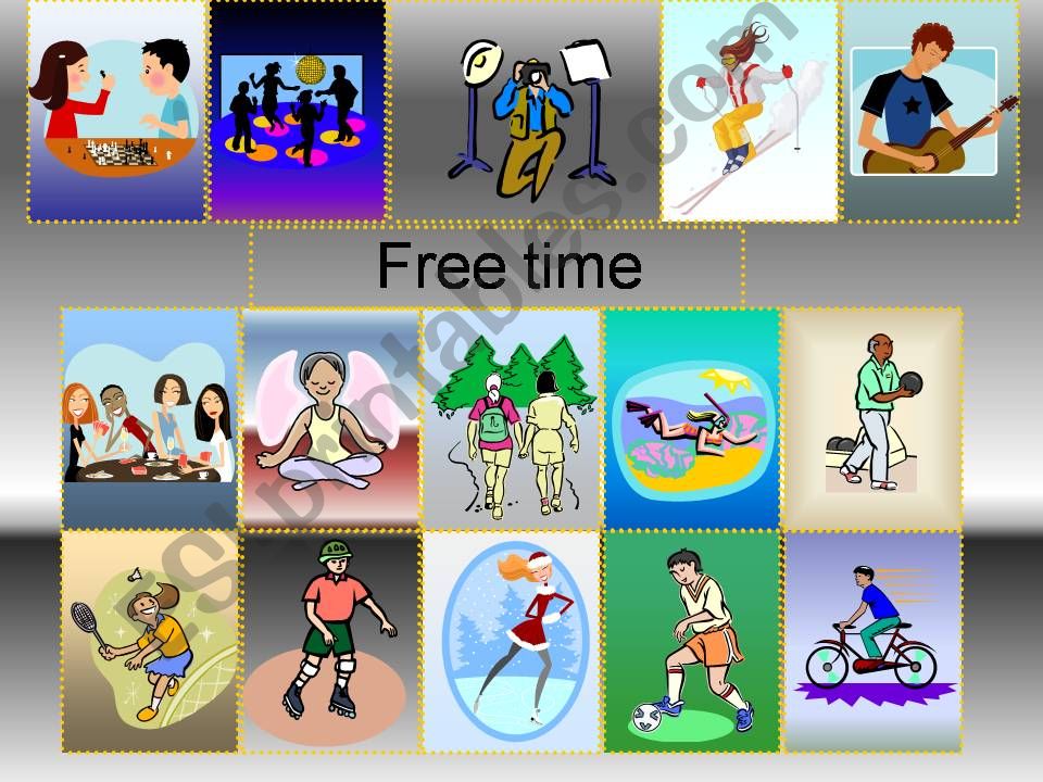 Free-time Activities powerpoint