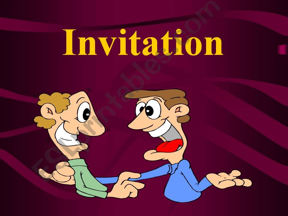 invitation  powerpoint