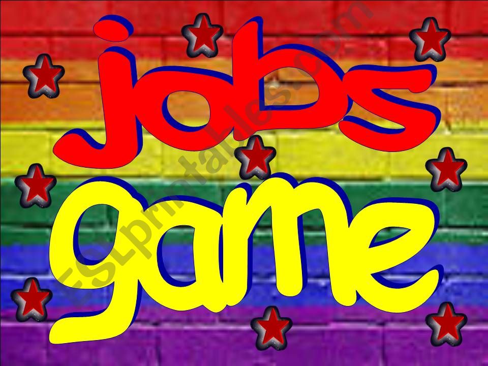 jobs-game powerpoint