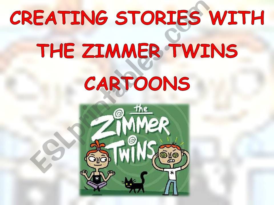 Creating Stories with the Zimmer Twins Cartoons