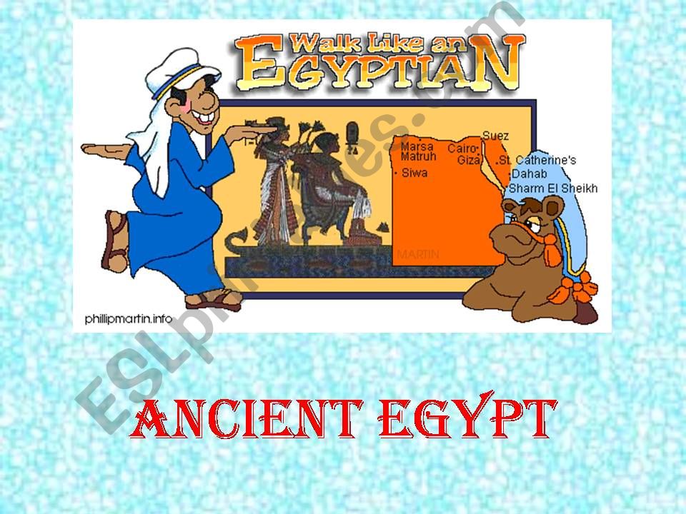 Ancient Egypt ( for a CLIL project)