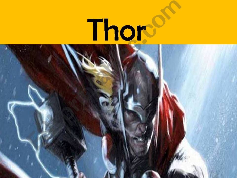 Thor powerpoint
