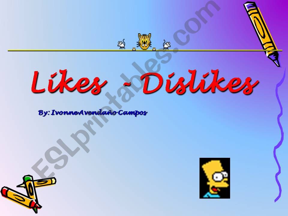 Like - dislike powerpoint