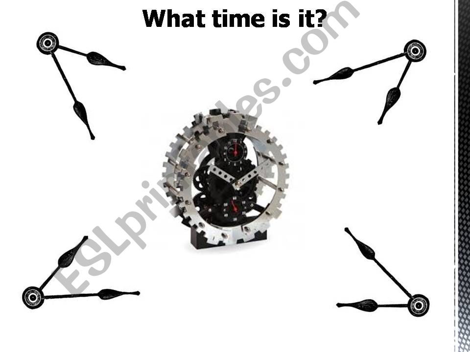 what time is it? powerpoint