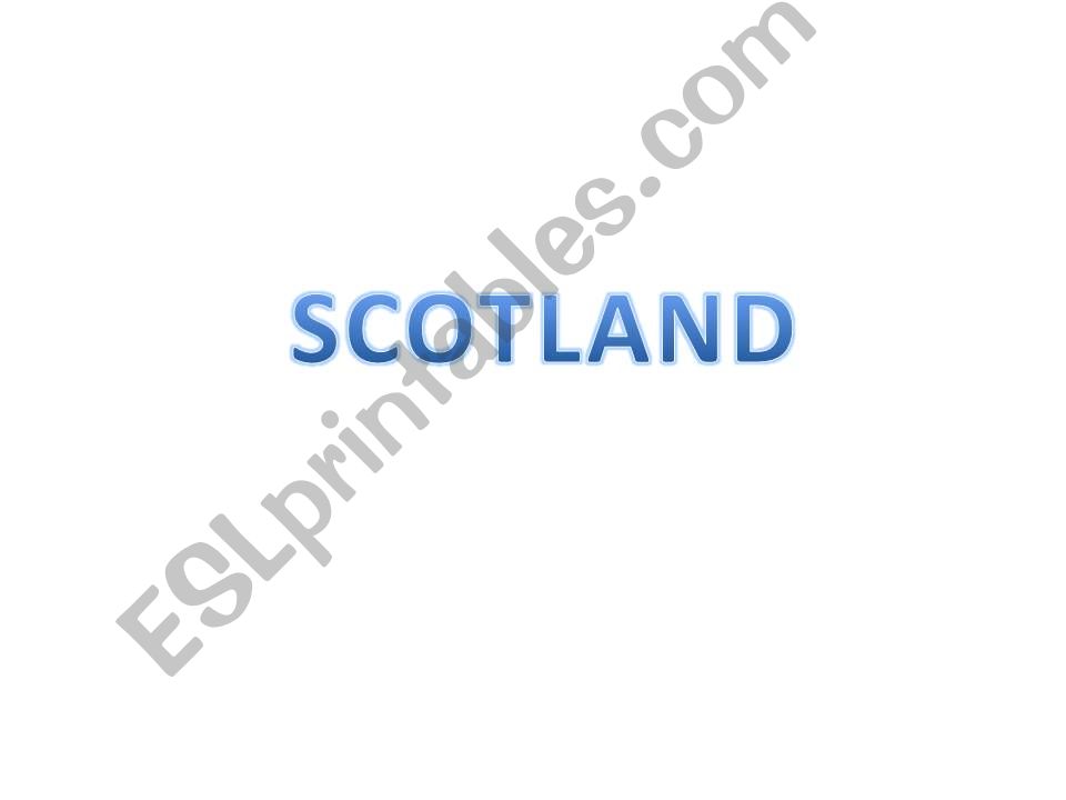 Scotland powerpoint