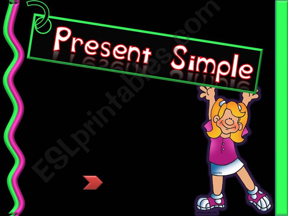 Present Simple - Part A powerpoint
