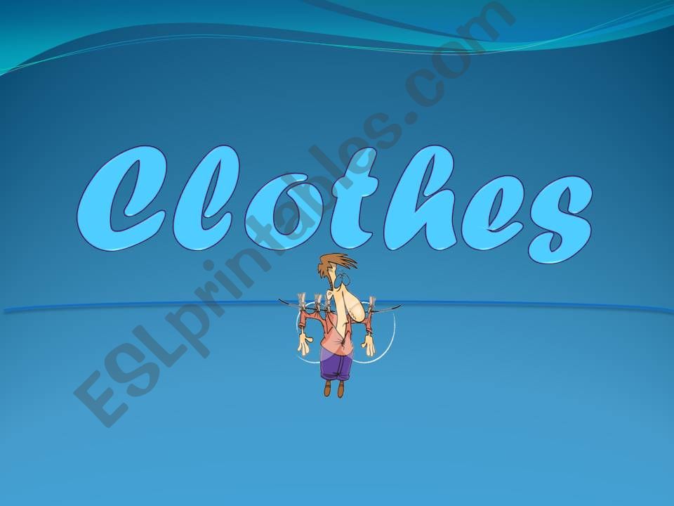 Clothes powerpoint