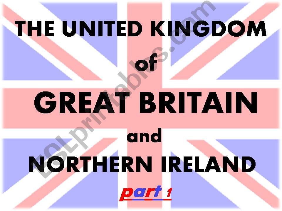 The United Kingdom and London series - part 1