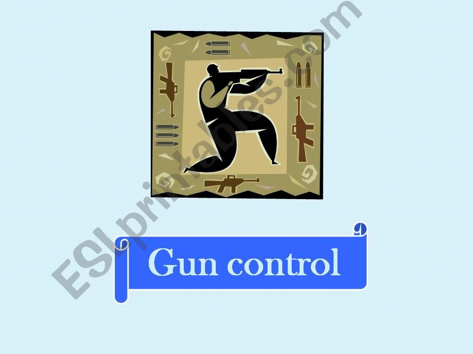 Gun Control powerpoint