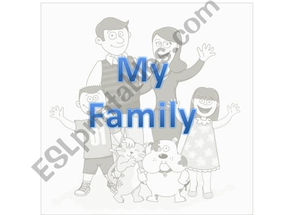My Family powerpoint
