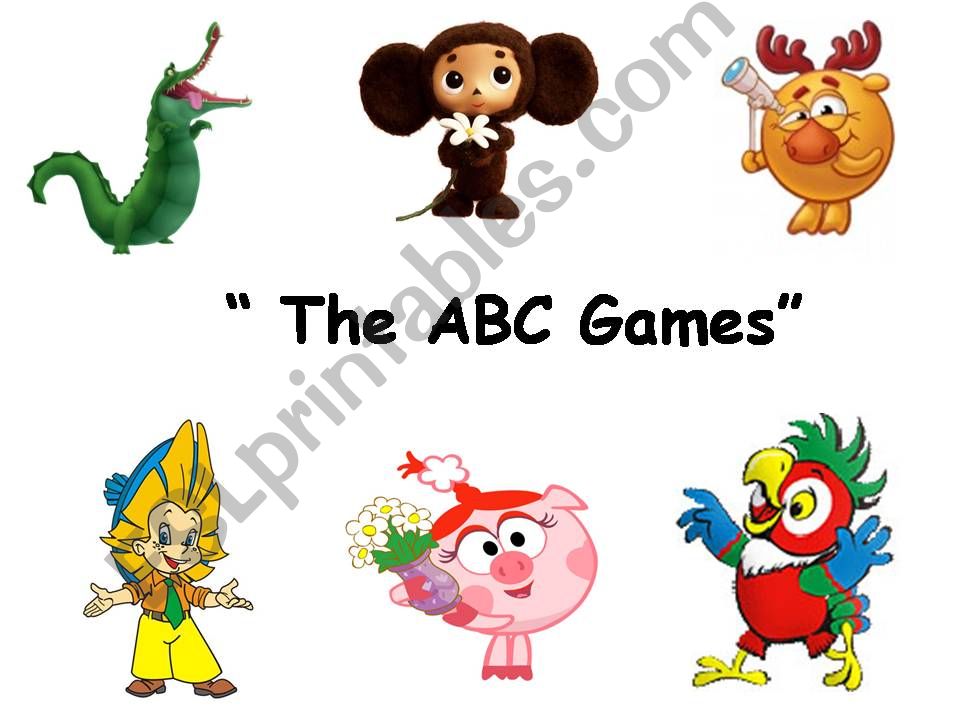 The ABC game powerpoint