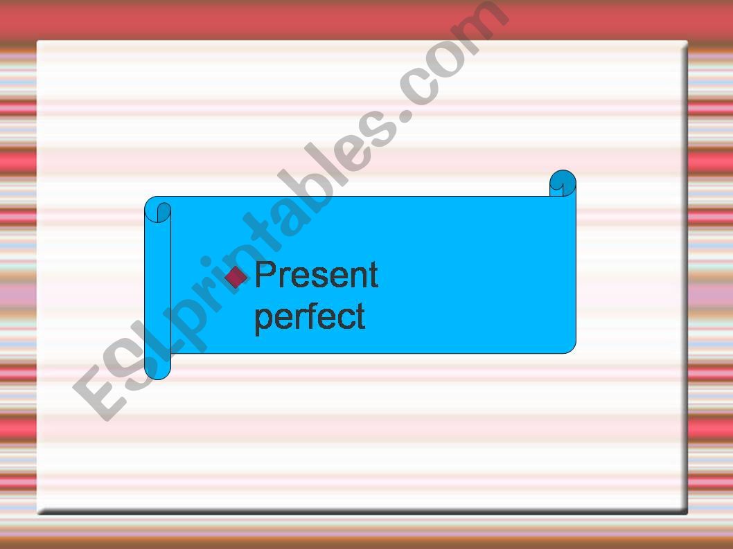 present perfet tense powerpoint