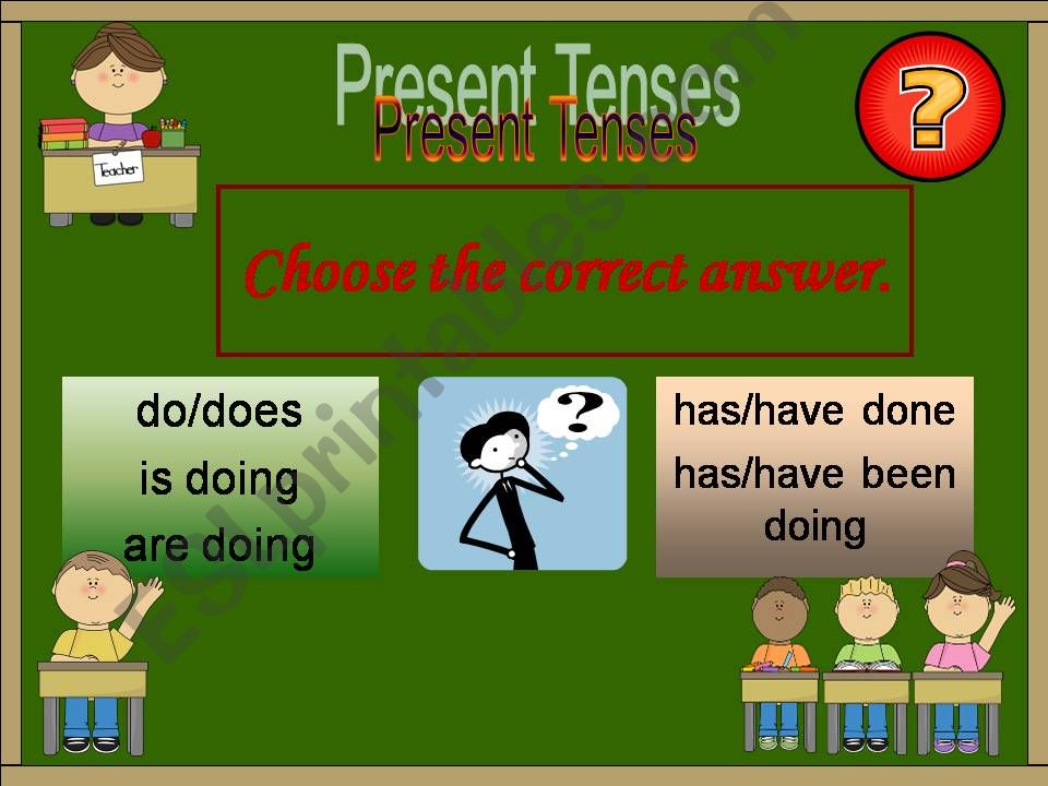 Present Tenses powerpoint