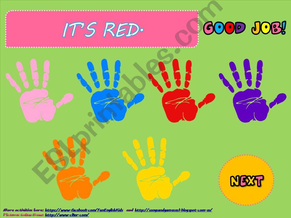 Colours powerpoint