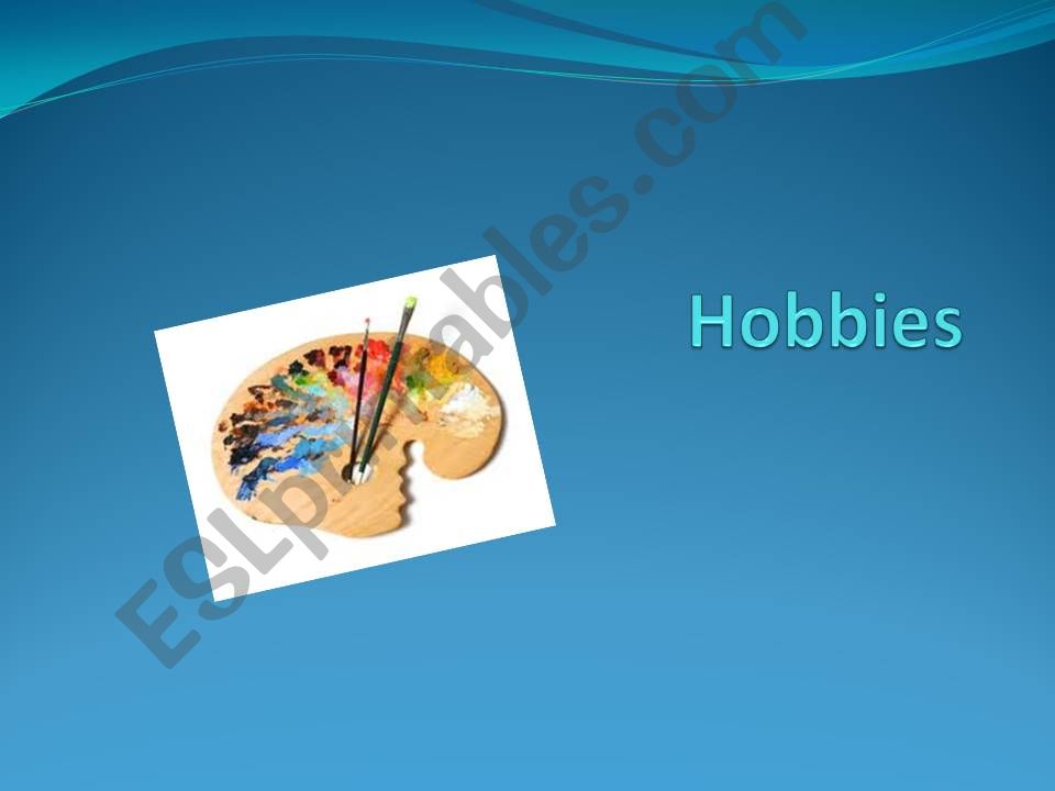 Hobbies powerpoint