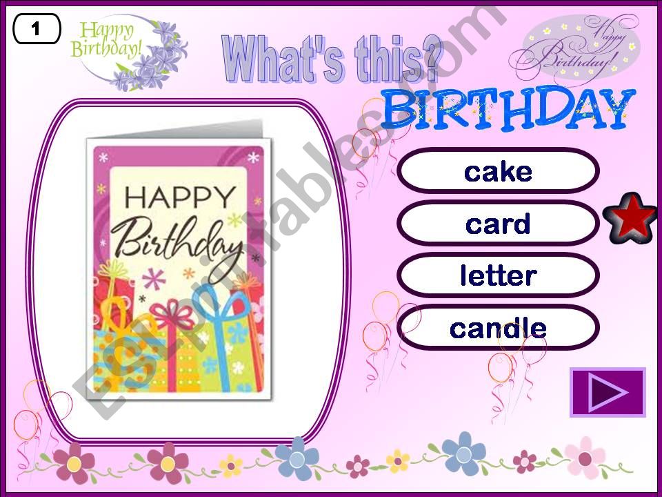 Birthday powerpoint