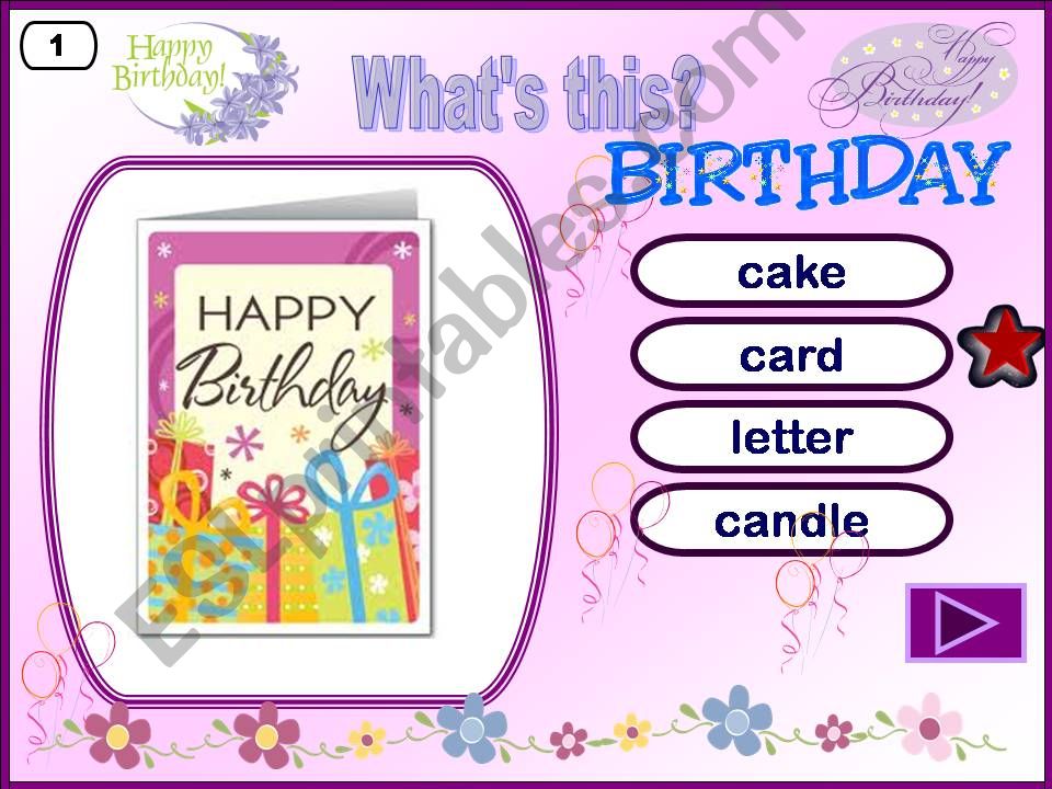 Birthday powerpoint