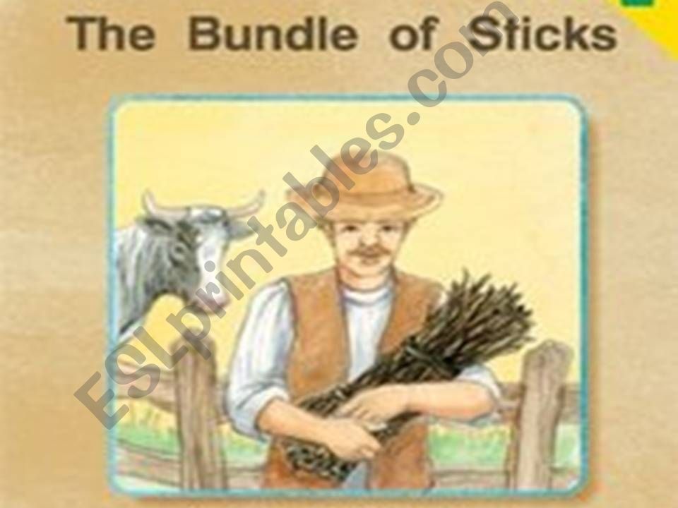 The bundle of sticks powerpoint