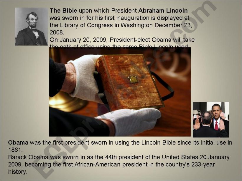 The Bible_Lincoln powerpoint