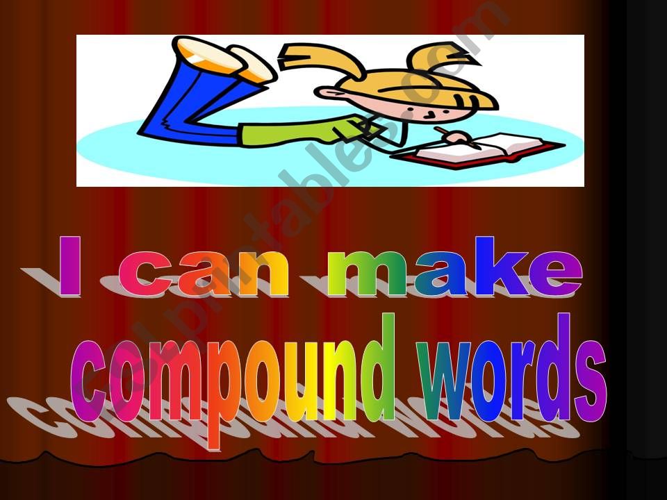 Compound Words - Part II powerpoint