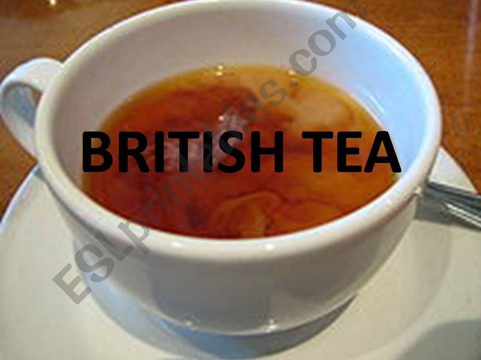 british tea- customs powerpoint