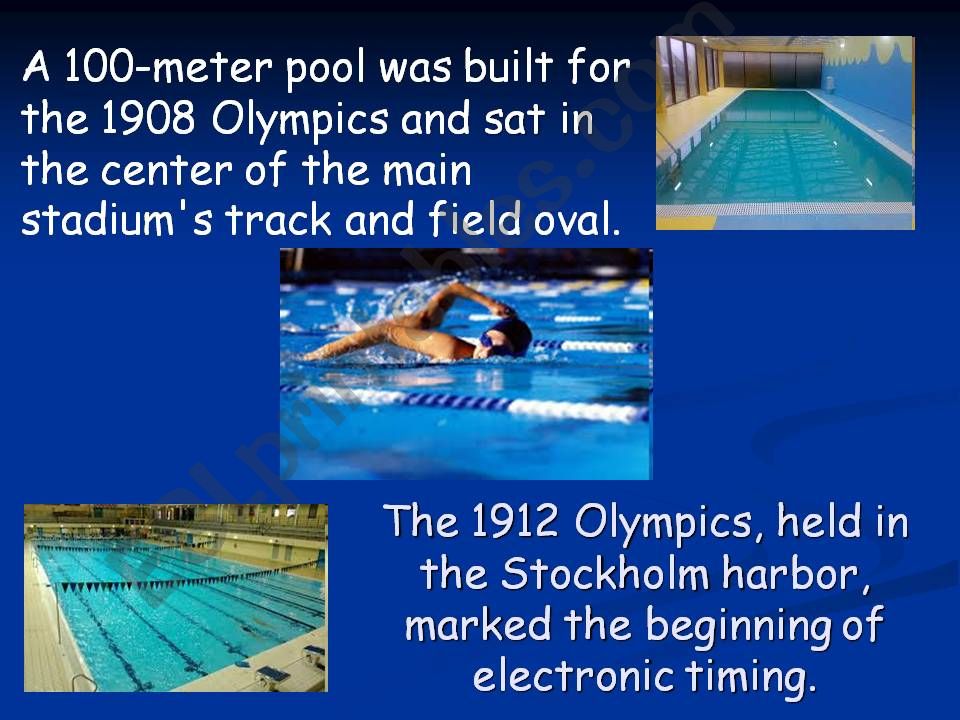 Sports. Swimming Part 2 of 2 powerpoint