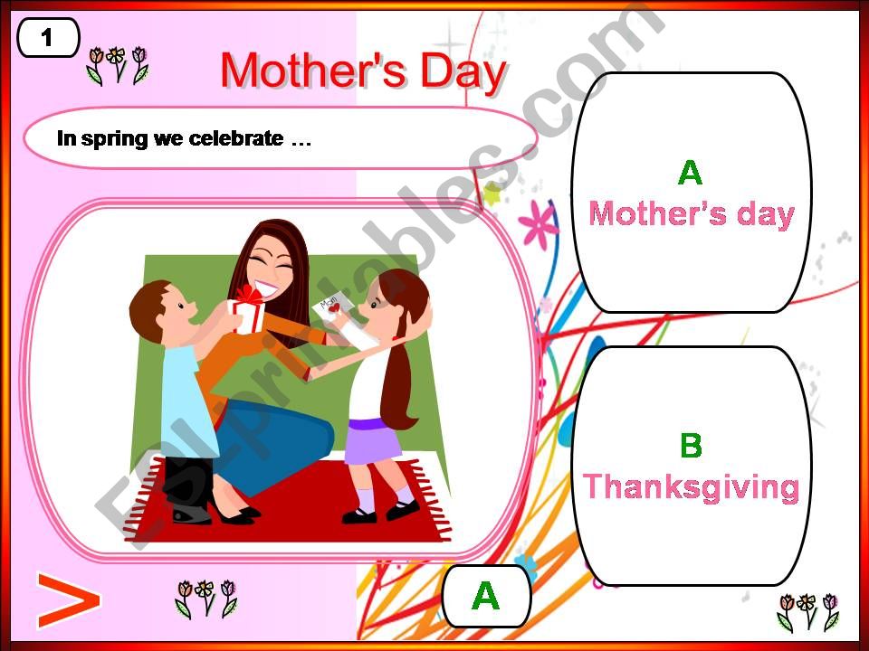 Mothers Day powerpoint