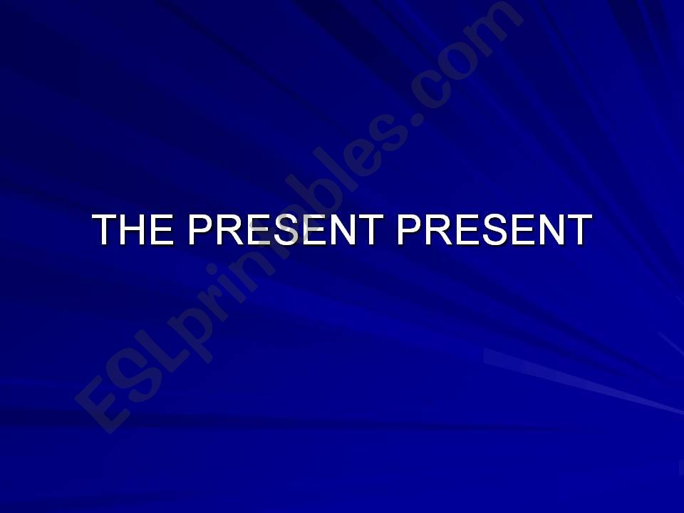 Present perfect powerpoint