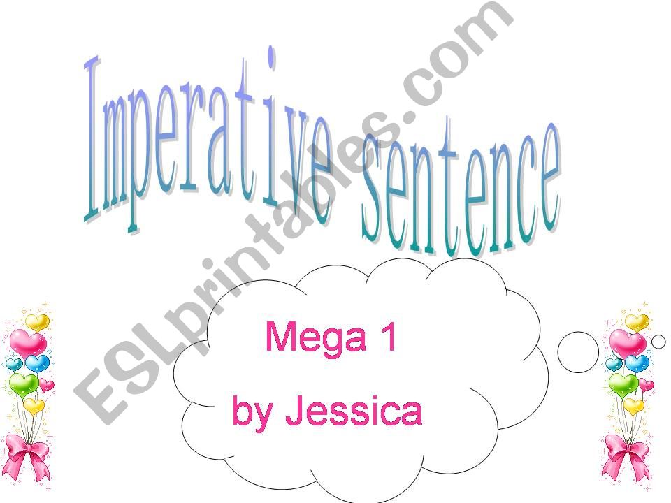imperative sentences powerpoint