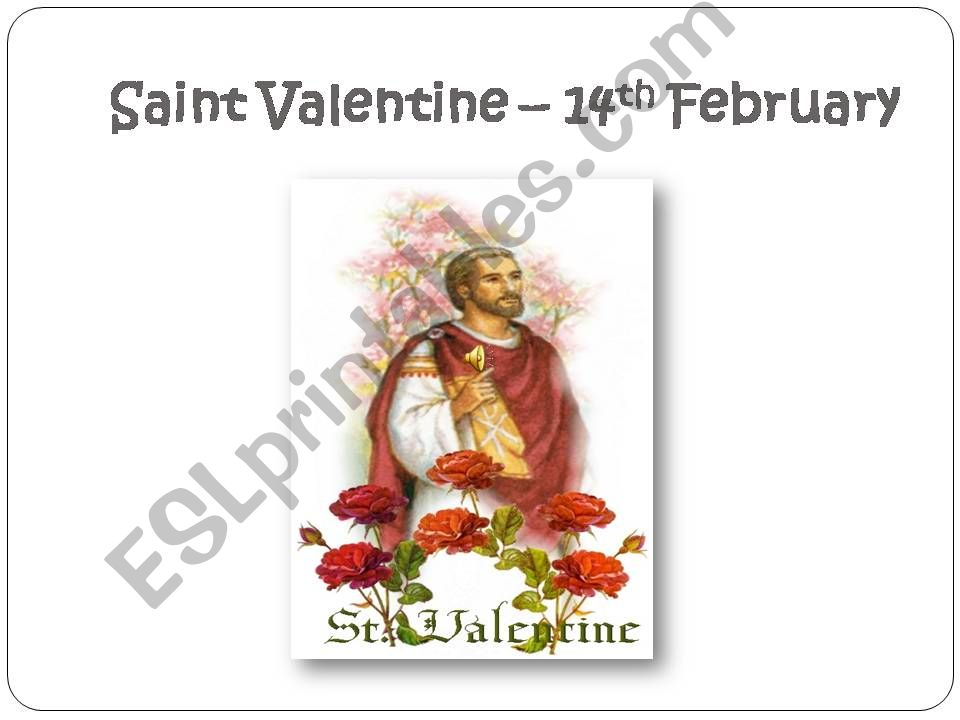 St Valentine powerpoint