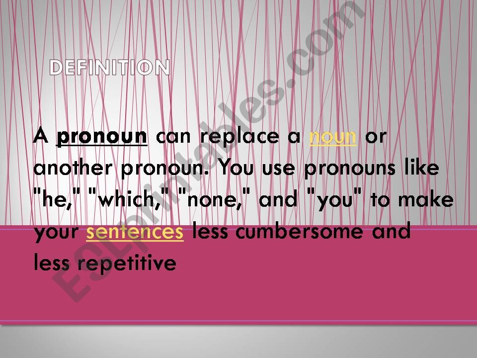 pronoun powerpoint