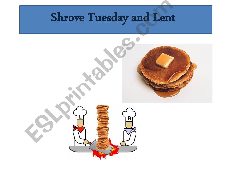 Lent Pancake day powerpoint