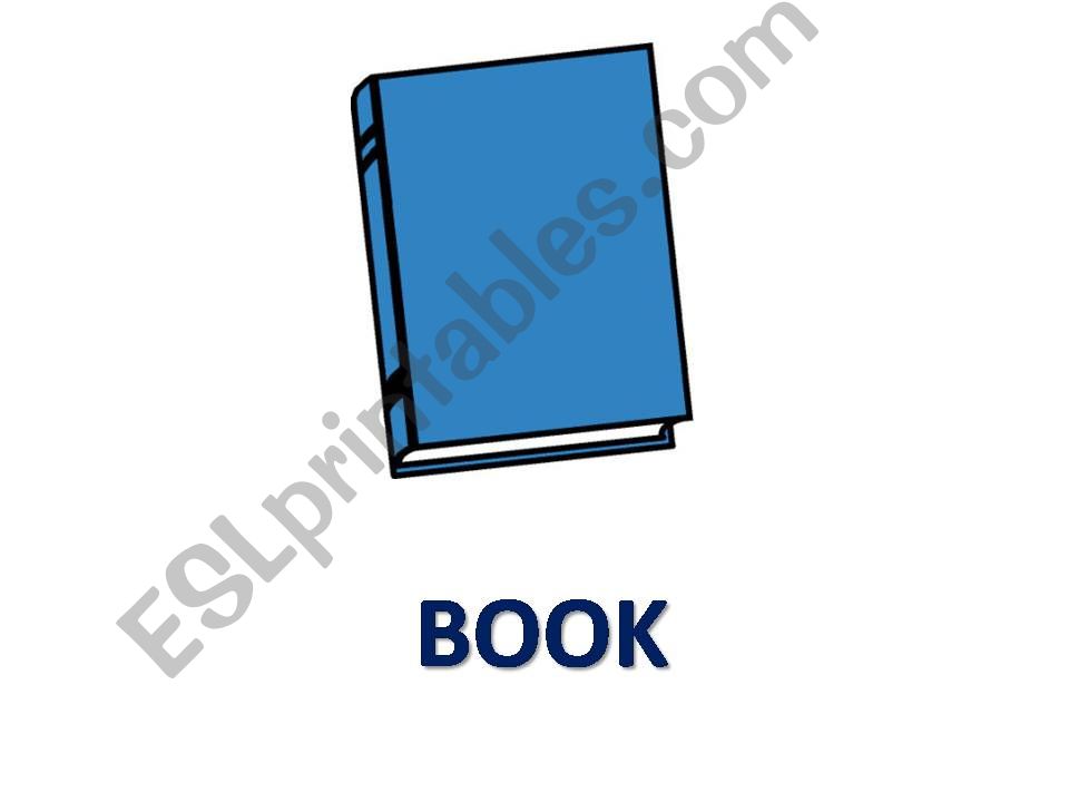 Classroom Objects powerpoint