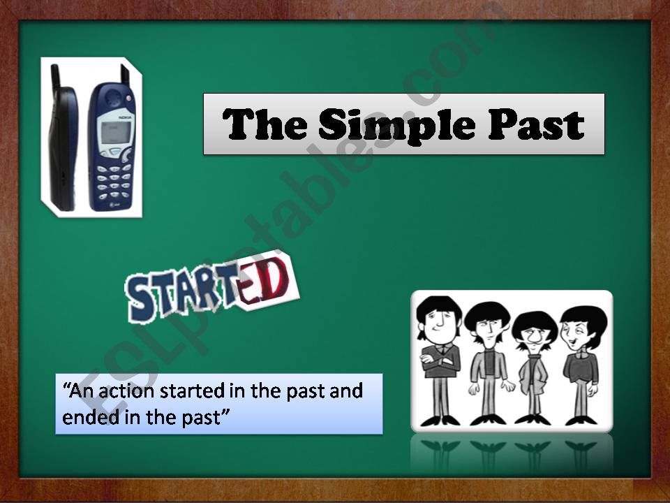 Simple Past Tense powerpoint