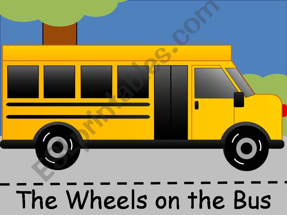 Song animation - The Wheels on the Bus - Wheels