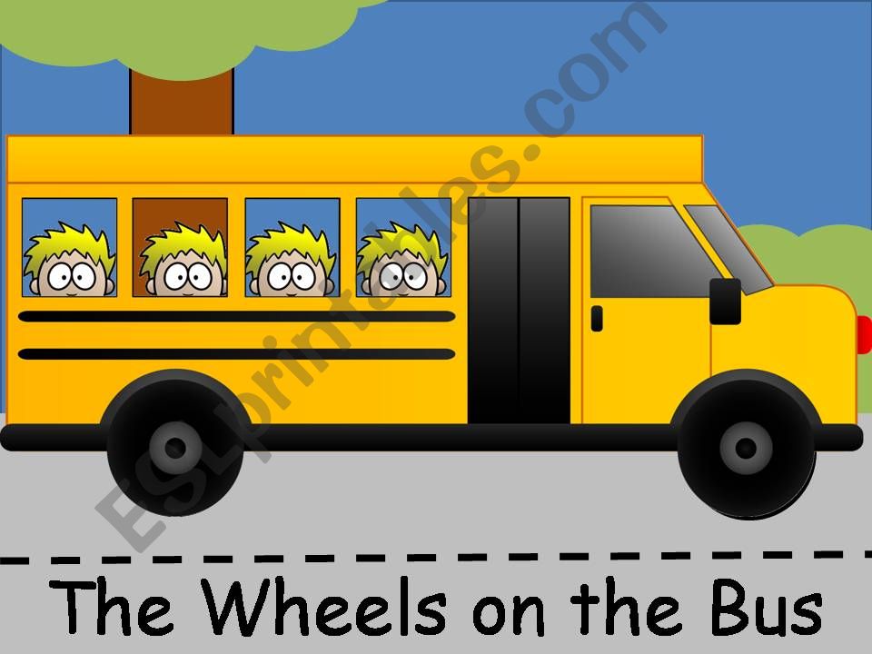 Song animation - The Wheels on the Bus - People