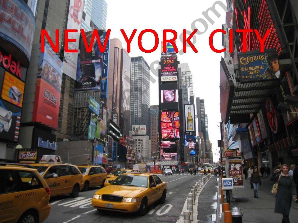 Discover New York powerpoint