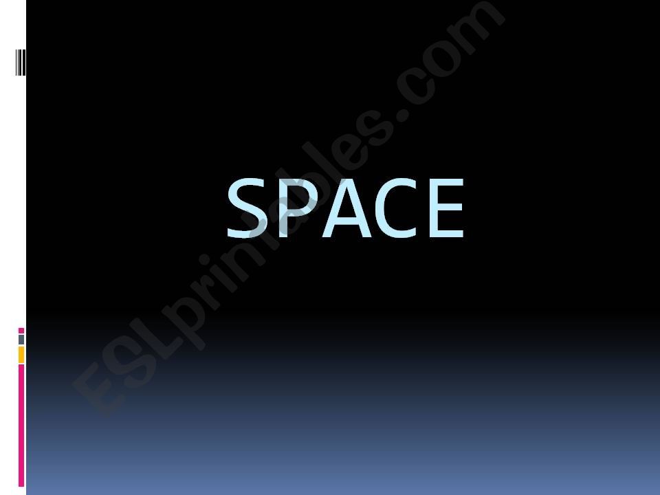 the space powerpoint
