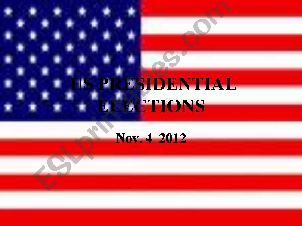 American Elections powerpoint