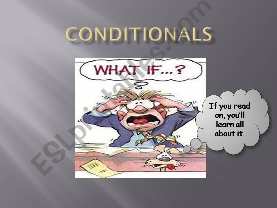 Conditionals powerpoint