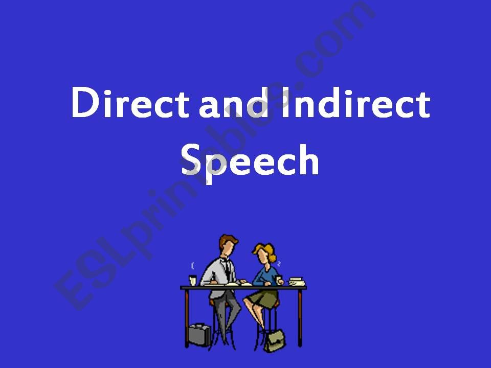 Reported Speech powerpoint