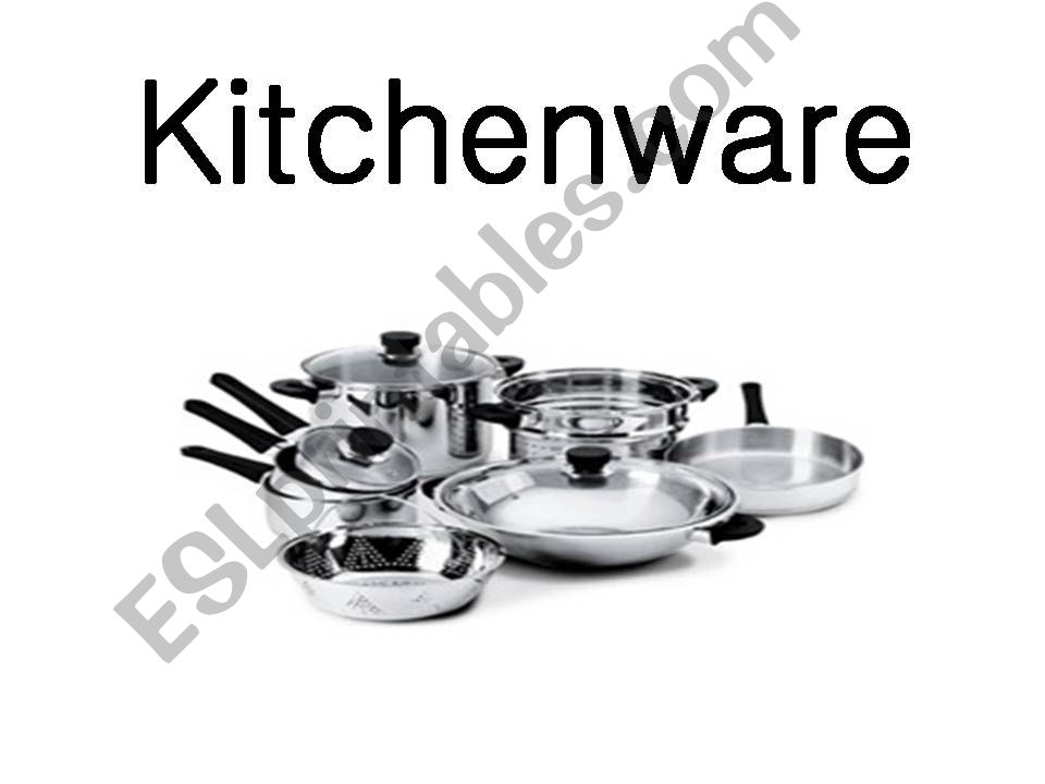 kitchenware powerpoint