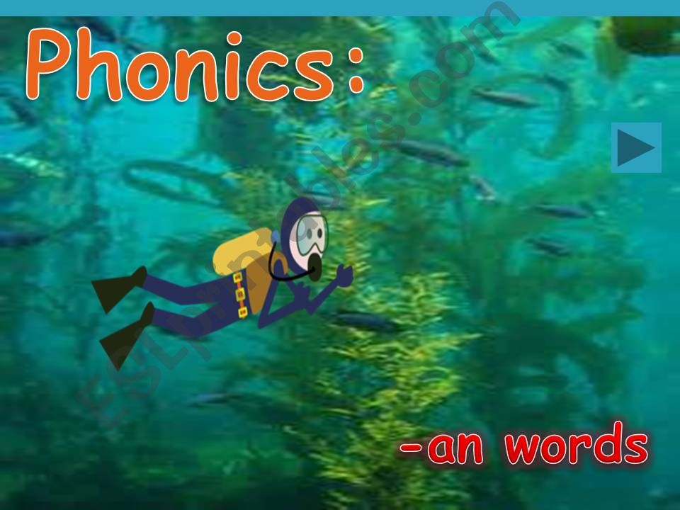 Phonics 2: An Words powerpoint