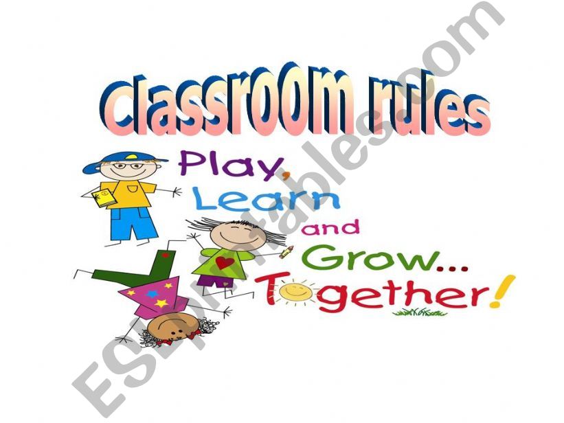 Classroom rules powerpoint