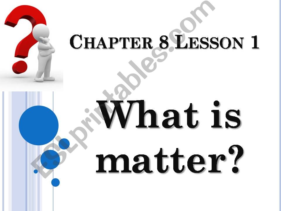 What is matter?  powerpoint