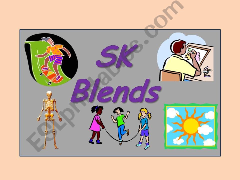 SK Word Blends powerpoint