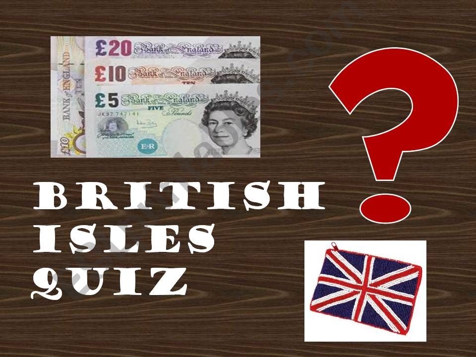 British Isles Quiz powerpoint