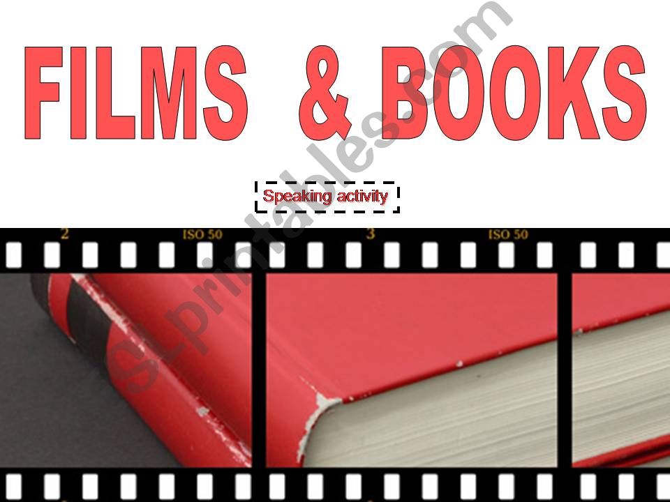 BOOKS AND FILMS powerpoint