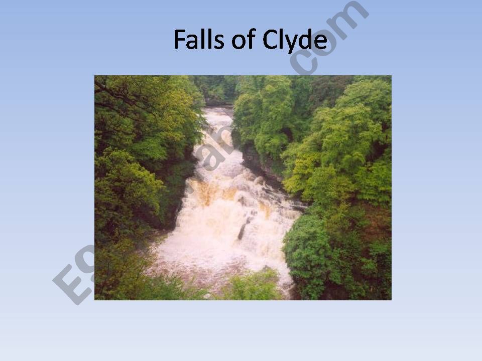 Falls of Clyde powerpoint