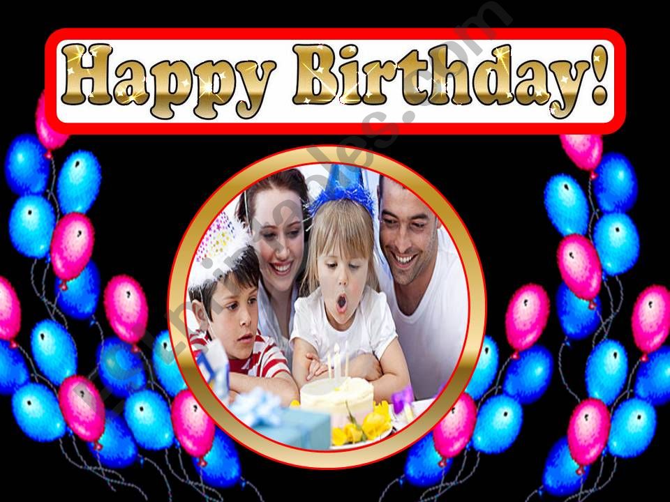 Birthday Party powerpoint